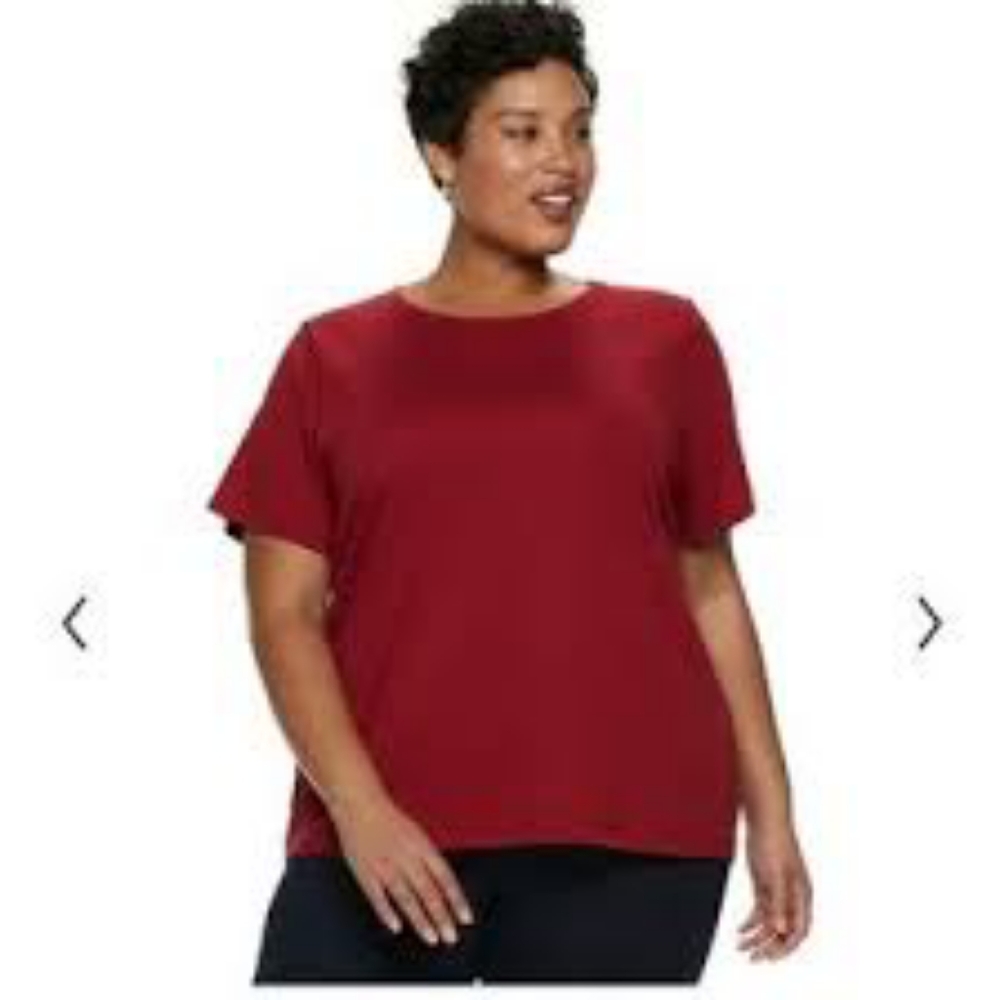 Croft and Barrow Classic Crewneck Short Sleeve Tee